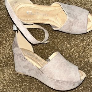 platform wedge heel sandals
